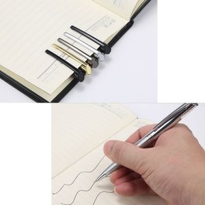 Stylos à bille en métal personnalisés de luxe, avec logo personnalisé, cadeau d'entreprise de marque, stylos exécutifs haut de gamme, rechargeables - Product Image 3