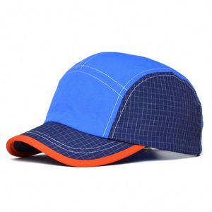 Casquettes de baseball bicolores à séchage rapide à bord court pour hommes et femmes, couleurs vives, idéales pour l'été – Vente en gros - Product Image 5