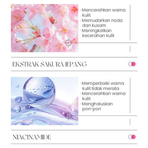 เซรั่มบำรุงผิวหน้า KORMESIC ได้รับการรับรองจาก Bpom ขนาด 20 มล. ช่วยเพิ่มความชุ่มชื้น ต่อต้านอนุมูลอิสระ สารสกัดจากซากุระญี่ปุ่น ช่วยให้ผิวกระจ่างใสและต่อต้านอนุมูลอิสระ - Product Image 3