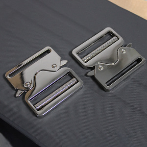 Hebilla de doble punta de aleación de 50 mm de diámetro interior, accesorio ajustable para mochila y correa de perro - Product Image 1