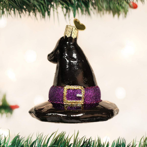 Decoraciones de Halloween <span class=keywords><strong>Sombrero</strong></span> de bruja soplado de vidrio Adornos decoración Ecológico - Product Image 4