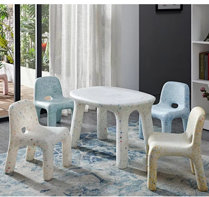 Vsuch nhà mới Bắc Âu Ergonomic trẻ em nghiên cứu bàn ghế nhựa đồ nội thất cho đa sử dụng phòng khách trường học ăn uống phòng ngủ ngoài trời - Product Image 6