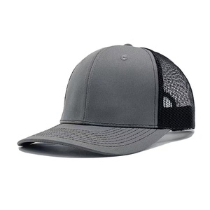 Gorra de camionero exclusiva transfronteriza con bloques de color, unisex, transpirable, de malla, gorra de béisbol, venta al por mayor personalizada - Product Image 4