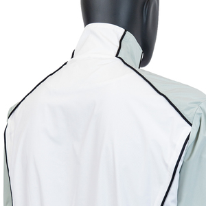 Chaqueta Deportiva con Cierre y Forro de <span class=keywords><strong>Malla</strong></span>, Ligera y Resistente al Viento, con Bloques de Color y Bordado 3D Personalizado, Venta al Por Mayor TOPSHOW - Product Image 4