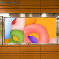Pantalla LED de video a todo color para sala de conferencias, montada en pared, para interiores, con píxeles pequeños P1.5, P1.8, P2, P2.5.