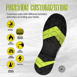 <span class=keywords><strong>Scarpe</strong></span> <span class=keywords><strong>Antinfortunistiche</strong></span> da Uomo Antiscivolo, Resistenti agli Urti, con Puntale in Fibra di Vetro, <span class=keywords><strong>Scarpe</strong></span> Protettive in Gomma <span class=keywords><strong>per</strong></span> Uso in Officina - Product Image 5
