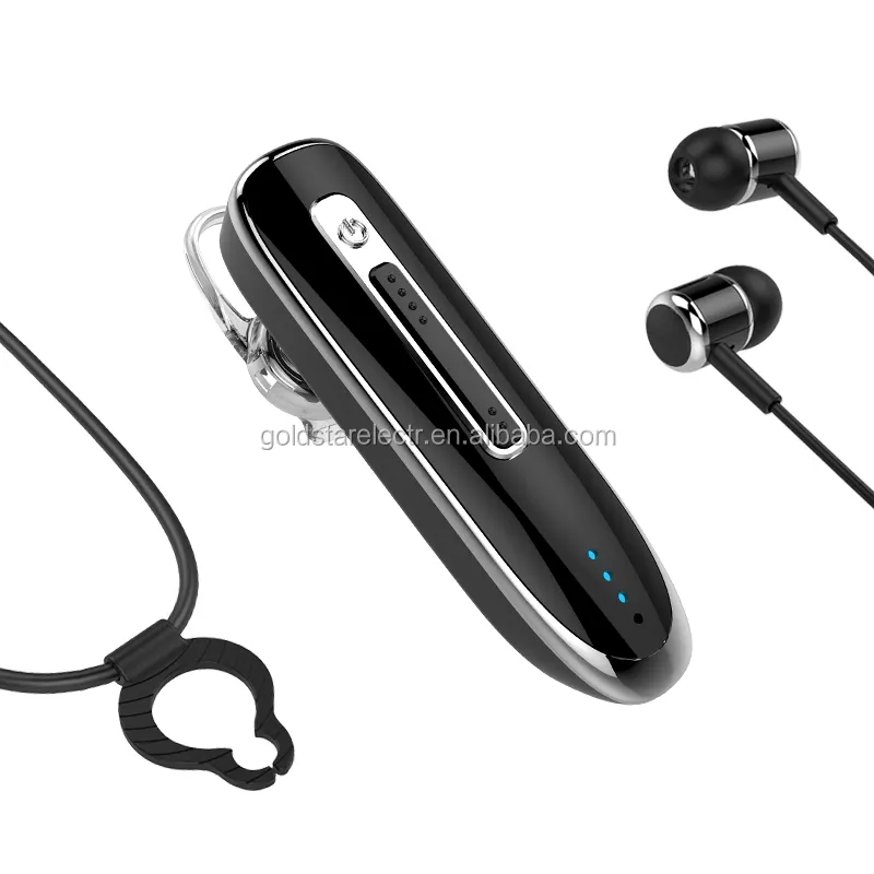 Vendas direto da fábrica sem fio bluetooth 5.0 stereo headphone negócios carregamento handsfree pescoço Pendurado fone de ouvido