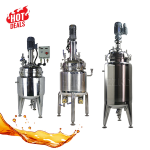 Jacketed Stainless Steel Reactor Machine <b>Kettle</b> Industrial Chemical Reactor Continuous Stirring Jacketed Stainless Steel Reactor - Product Image 6
