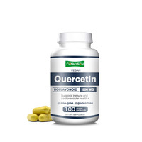 OEM ODM 500MG Quercétine Capsules Supplément à base de plantes pour soutenir la santé du système immunitaire et protéger les adultes