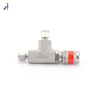Soupape de décharge proportionnelle en acier inoxydable Hongji haute pression 1/4 po. Pour Swagelok Tube Fitting
