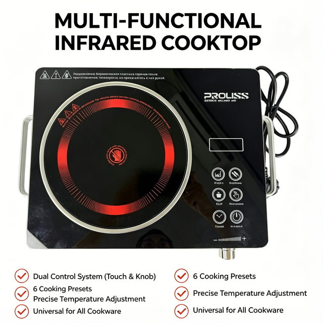 Electric Stove infrared cooker Multifunction Digital Burner Induction Cooker Glass Ceramic Cooktop