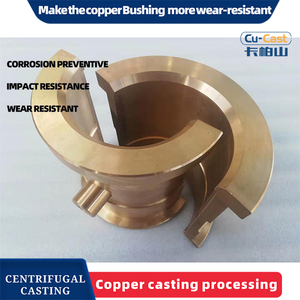 Douilles en bronze CuSn6Zn6Pb3 personnalisées, usinées avec précision par CNC, joints de haute qualité résistants à l'usure pour équipements miniers, taille 50 - Product Image 5