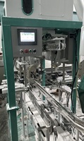 Hot Selling Automatische Maismehl Weizenmehl Falt nähmaschine Neue automatische Stärke verpackung Pneumatisch angetriebene SPS-Komponente