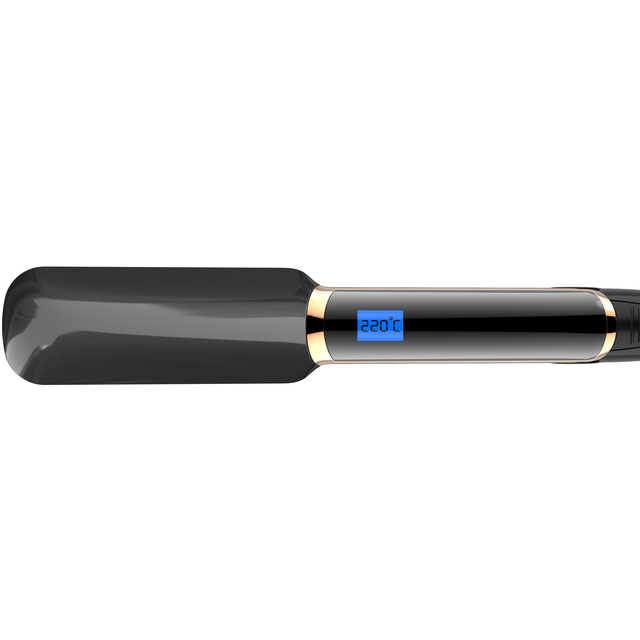 Professional Electric Hair Straightener Steam Infrared Ceramic Wide Plate Flat Iron Curler 2 1 Auto Shut 60 Mins Salon Wholesale
