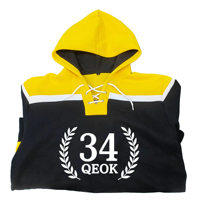 Hoodie hoki Hip Hop, Hoodie jahitan hoki berat