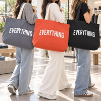 Sacs de courses personnalisés pour supermarchés, sacs fourre-tout extra larges en polycoton avec logo, vente en gros pour les chaînes d'épicerie, le commerce de détail et les événements