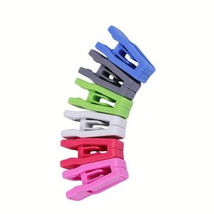 X527 Plastic Hanger Clips 20 Pack Slim-line <b>Clothes</b> Strong <b>Clothes</b> <b>Pins</b> Finger Clip - Product Image 2
