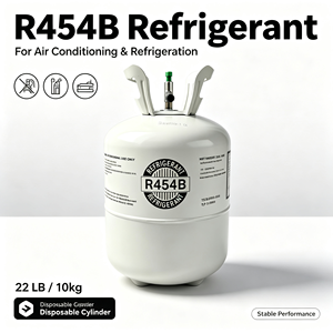 Gaz réfrigérant R454B, cylindre jetable de 22 lb / 10 kg pour systèmes de <span class=keywords><strong>climatisation</strong></span> et de réfrigération - Product Image 2
