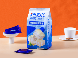Biscuit gaufreté semi-moelleux <span class=keywords><strong>au</strong></span> <span class=keywords><strong>sucre</strong></span>, fourré <span class=keywords><strong>au</strong></span> fromage et aux fruits, 300g - Product Image 2