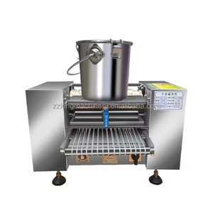 Máquina automática para hacer pasteles de crepé Mille, máquina para hacer panqueques finos, papel de <span class=keywords><strong>arroz</strong></span>, máquina para panqueques de pastel de <span class=keywords><strong>pato</strong></span> asado - Product Image 1