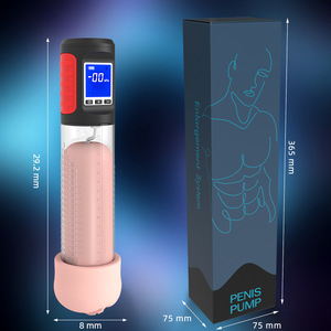 ハンサムアップ 防水 強力 ペニス増大 充電式 電動真空ポンプ プロ ペニス増大器 - Product Image 6