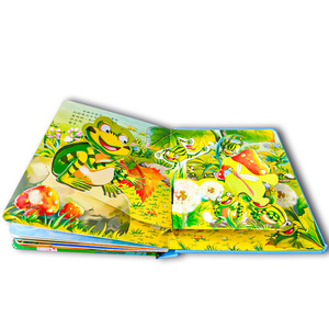 Libros de Cuentos Pop-up Personalizados de Fábrica para Niños, Educación Temprana, Cultura, Álbum Infantil 3D, Libros Interactivos con Ilustraciones, Impresión de Libros - Product Image 3