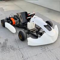 Go Karts de Carreras de Alta Velocidad de 7.ª Generación, a Gasolina, de 4 Tiempos, con Frenos de Disco Hidráulicos Profesionales para Exteriores, Carga Máxima de 200 kg
