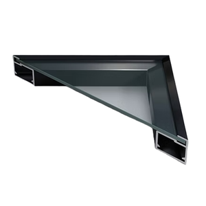 Profilés en <span class=keywords><strong>aluminium</strong></span> <span class=keywords><strong>noir</strong></span> <span class=keywords><strong>20x20</strong></span> Canal en <span class=keywords><strong>aluminium</strong></span> pour portes et fenêtres - Product Image 1