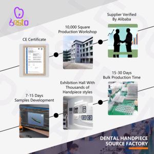 Стоматологический хирургический турбинный наконечник-фрезер 20 градусов, низкоскоростной стоматологический наконечник, стоматологические принадлежности - Product Image 4