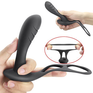 Máquina masajeadora de próstata recargable por USB, con luces indicadoras, tratamiento potente de vibración, máquina de estimulación Anal, 12 patrones - Product Image 2