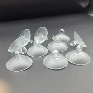Custom Hundreds Of Shapes And Sizes Suction Cup Lass PVC Sution Cup With Hook Nut Screw Loop Plastic Ring And Different