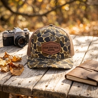 Casquette de camionneur Richardson 112 personnalisée en cuir de haute qualité avec protection solaire en maille