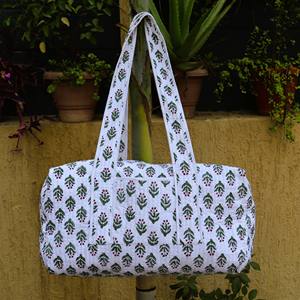 Bolsas de Lona de Algodón de Gran Capacidad, Duraderas y de Lujo, con Impresión Personalizada, Ecológicas, para Viajes, Deportes y Gimnasio, con Diseño Acolchado Único - Product Image 1