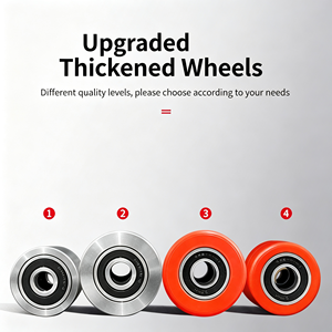 Kit de déplacement de canapé professionnel avec roulettes pivotantes à 360°, chariot à roulettes robuste pour meubles et appareils électroménagers, nouveau modèle OEM - Product Image 3