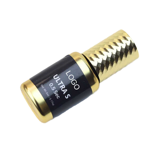 Pegamento Vegano para Pestañas de Secado Rápido, Resistente al Agua, Fijación Fuerte, Tiempo de Secado de 0.5s, Fórmula Orgánica, Adhesivo Personalizable para Extensiones de Pestañas - Product Image 1