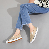 NR Les dernières chaussures tendance en toile 2024 chaussures en toile tendance à impression de mode nude personnalisées