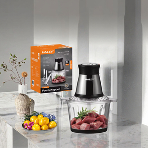 HALEY Electric Vegetable &amp; Meat <strong>Chopper</strong> Food Processor with Stainless Steel 1200W Variable Speed <strong>for</strong> Home Use - Product Image 2