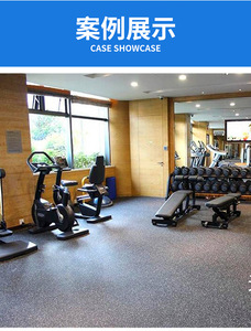 Tapis de <span class=keywords><strong>sol</strong></span> de <span class=keywords><strong>gym</strong></span> en caoutchouc texturé grand format, emboîtable, pour protection des sols, aire de jeux extérieure, antidérapant EPDM, vente en gros - Product Image 6