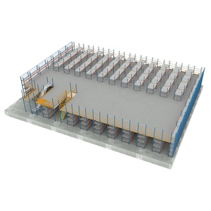 כבד החובה קומת ביניים מורט מערכת עבור מחסן - Product Image 1