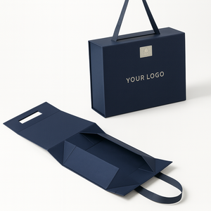 Biểu Tượng Tùy Chỉnh Gấp Quần Áo Từ Hộp Quà Tặng Có Thể Tái Chế Cứng Nam Châm Cứng Cứng Nhắc Bao Bì Các Tông Hộp - Product Image 1