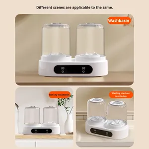 Mini <span class=keywords><strong>Lavadora</strong></span> Portátil Personalizada con Doble Taza, Alimentada por USB, para Ropa Interior y Calcetines - Product Image 4
