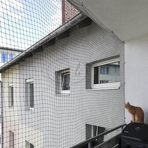 Red <span class=keywords><strong>de</strong></span> <span class=keywords><strong>seguridad</strong></span> para balcones para gatos, resistente a los rayos UV, red <span class=keywords><strong>de</strong></span> protección duradera para mascotas, evita que los gatos se caigan, fácil instalación para balcones y ventanas - Product Image 5