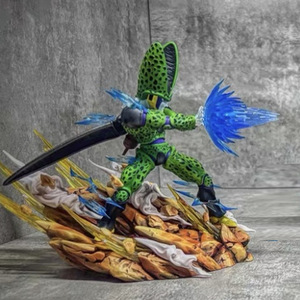 Figura <span class=keywords><strong>de</strong></span> Alta Calidad <span class=keywords><strong>de</strong></span> Dragon Ball Z, Goku <span class=keywords><strong>Gohan</strong></span> Super Saiyan VS Cell Forma Completa, Estatua <span class=keywords><strong>de</strong></span> <span class=keywords><strong>Resina</strong></span> <span class=keywords><strong>de</strong></span> PVC, Colección <span class=keywords><strong>de</strong></span> Regalo para Fanáticos - Product Image 4