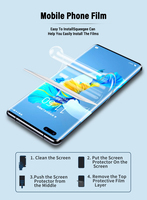 Accessoires pour téléphones mobiles Matte Hydrogel TPU Matte/HD/Privacy /EPU/TPU Film pour iPhone