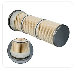 Supply Powder Dust Collection Customized Pleated Dust Removal Filter Element For Industry Air Filtration
