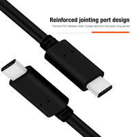 Kabel USB C Kecepatan Transmisi Data Tinggi 5Gbps Tipe C