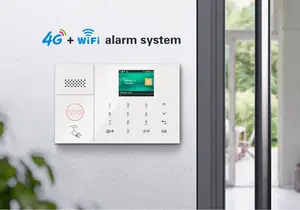 4g wifi מערכת אזעקה tuya חכם 433mhz אבטחה הביתה אזעקה