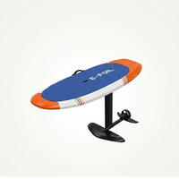 Nouvelle version améliorée : Planche électrique Efoil 8KW en fibre de carbone, 45 km/h, avec hélice robuste en alliage d'aluminium pour les eaux océaniques, SUP tout-terrain