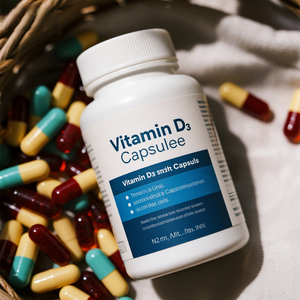 Oem אורגני <span class=keywords><strong>d3</strong></span> softgels-cholecalcciferol מליכן עבור טבעוני & צמחונית & צמחונית - Product Image 4