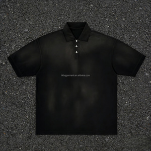 T-shirt en coton surdimensionné pour homme, style vintage, effet usé, personnalisé - Product Image 2